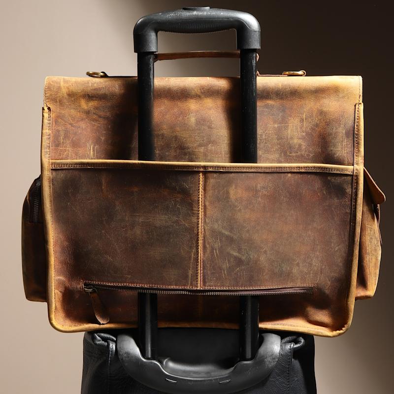 Thumbnail of Ranga Handmade Leather Briefcase Laptop Bag image