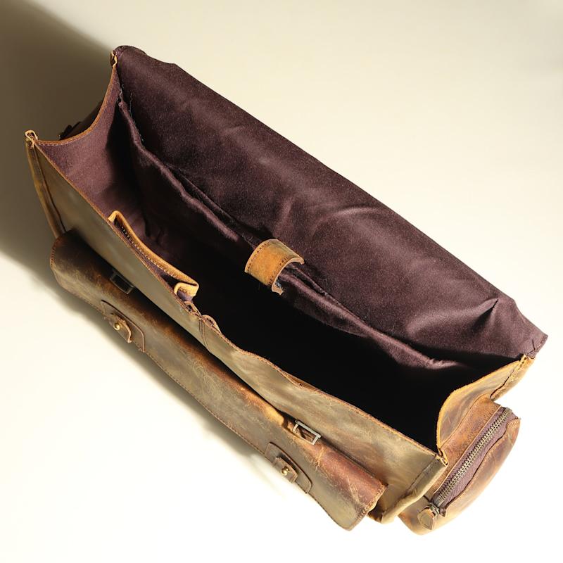 Thumbnail of Ranga Handmade Leather Briefcase Laptop Bag image