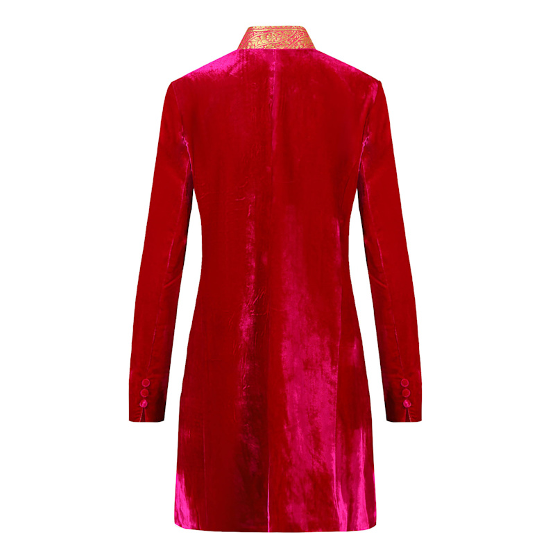 Thumbnail of Raspberry Regal Velvet Grace Jacket image