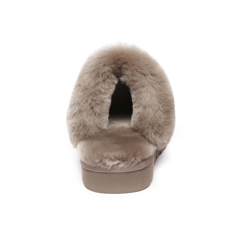 Thumbnail of Raven Slippers In Brown image