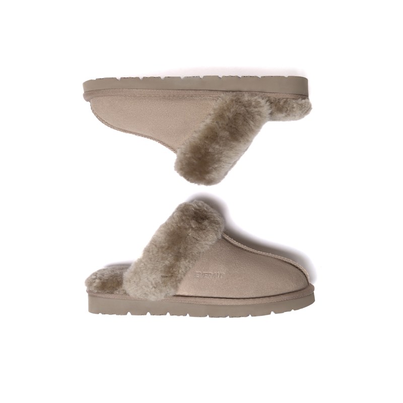Thumbnail of Raven Slippers In Brown image
