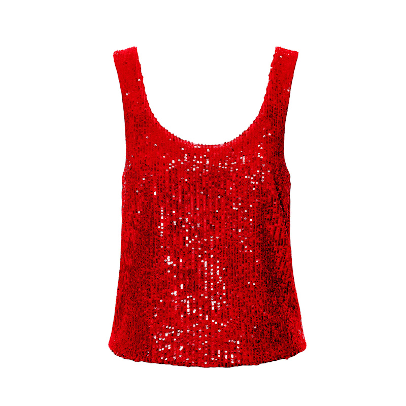 Thumbnail of Raya Brilliank Ruby Sequin Tank Top image