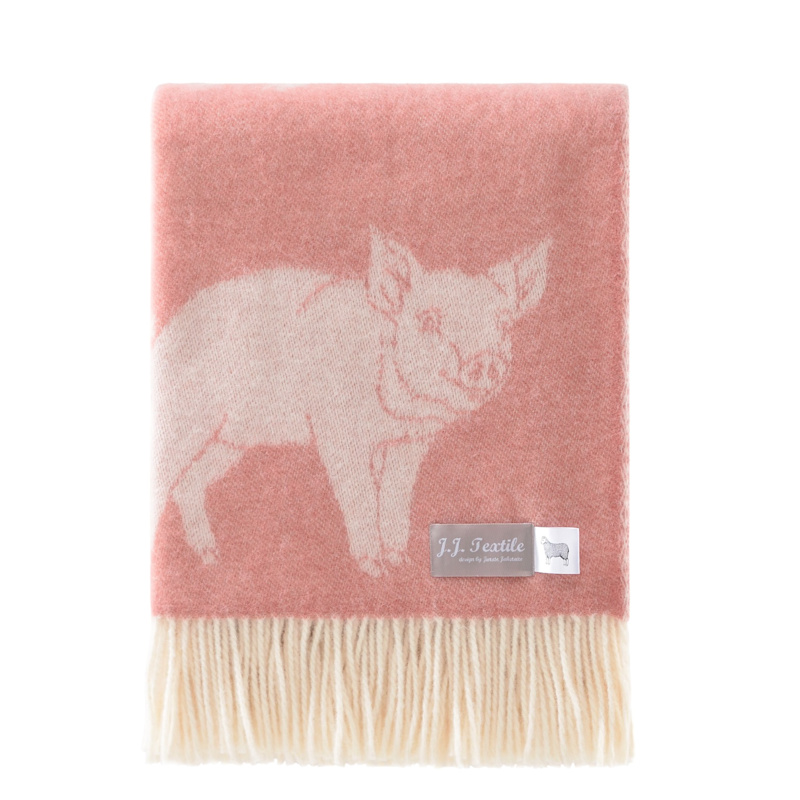 Thumbnail of Piglet Wool Throw image