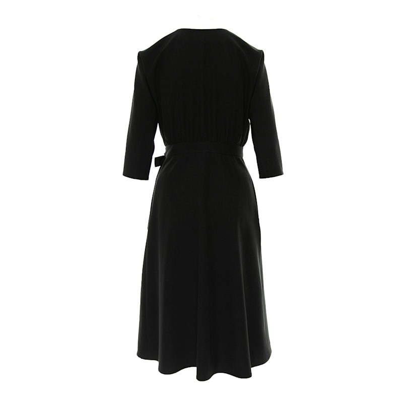 Thumbnail of Unwrap Kimono Sleeve Dress With Wrap Tie image