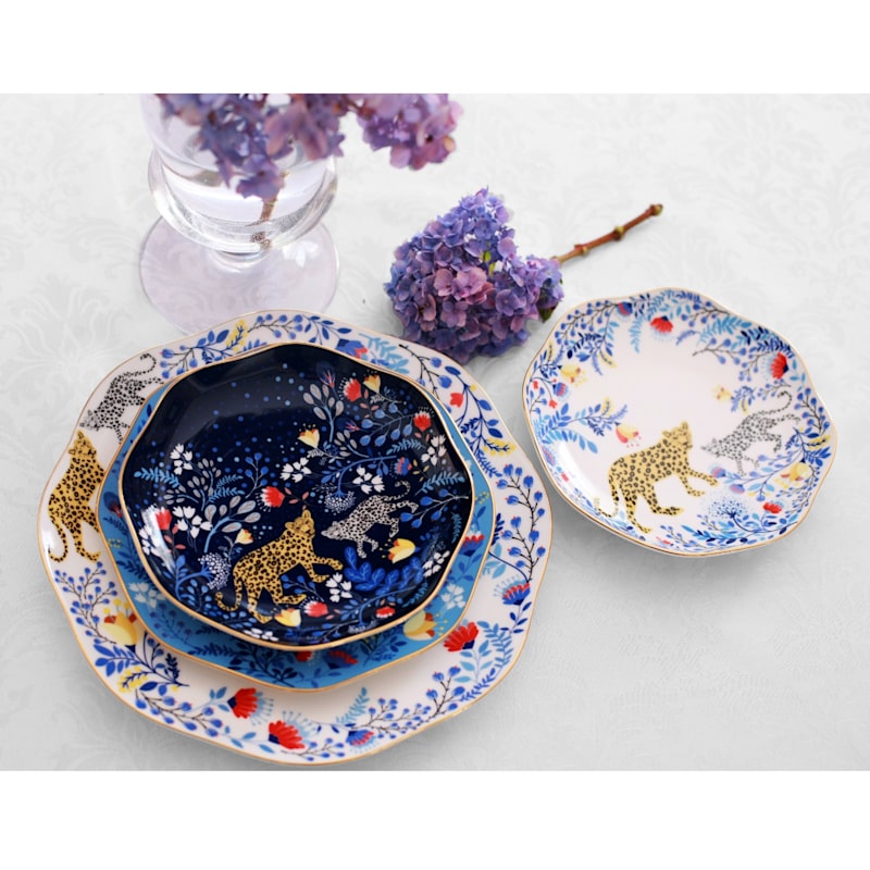 Thumbnail of Night Amazon Rainforest Fine Bone China Side Plate image