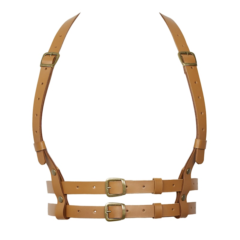 Thumbnail of Real Leather Harness Athena - Brown image