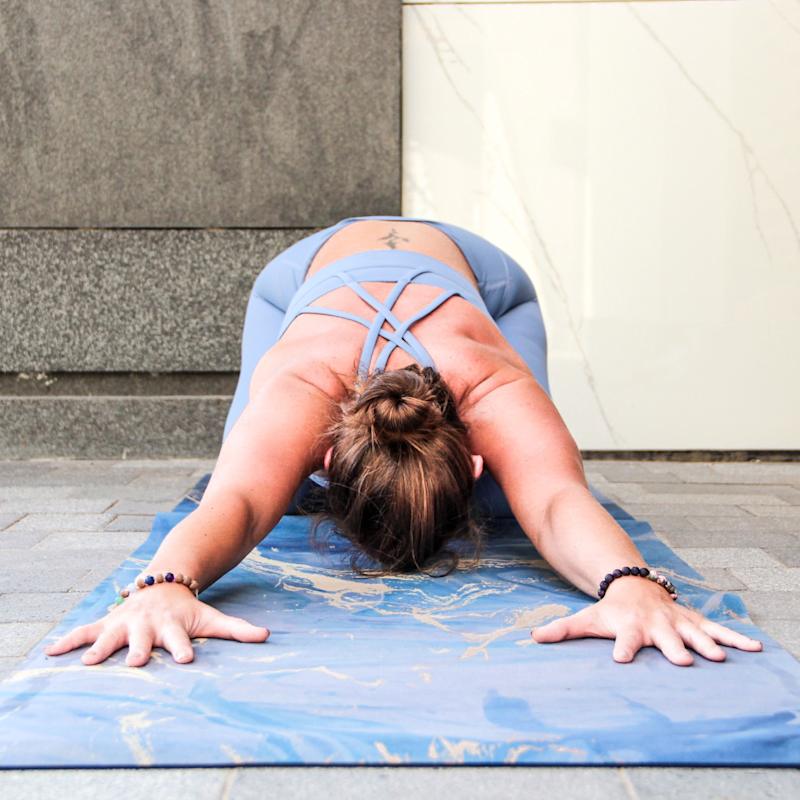 Thumbnail of Recycled Suede Yoga Mat - Ajna image