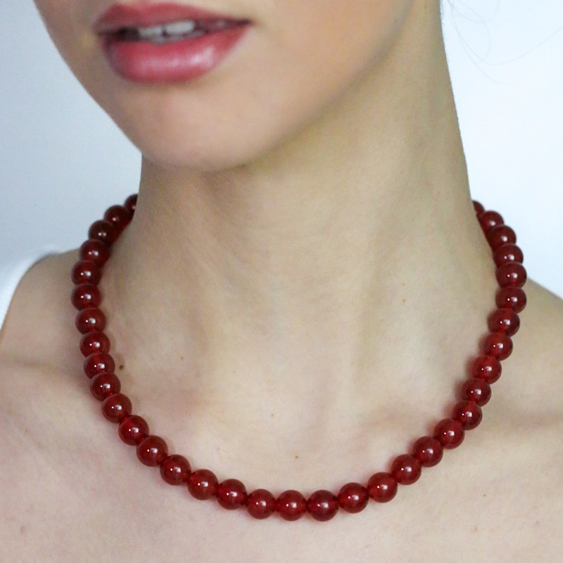 Thumbnail of Red Agate Necklace image