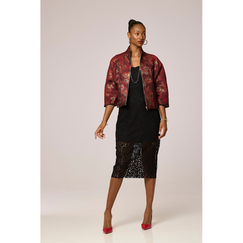 Thumbnail of Red  Bloom Jacket image