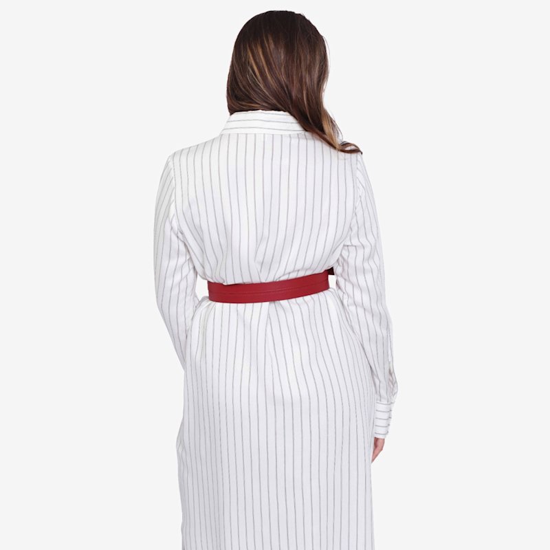 Thumbnail of Red Double Buckle Belt image