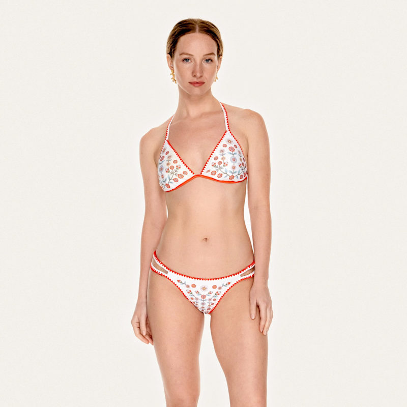 Thumbnail of Red Garden Reversible Bikini Set image