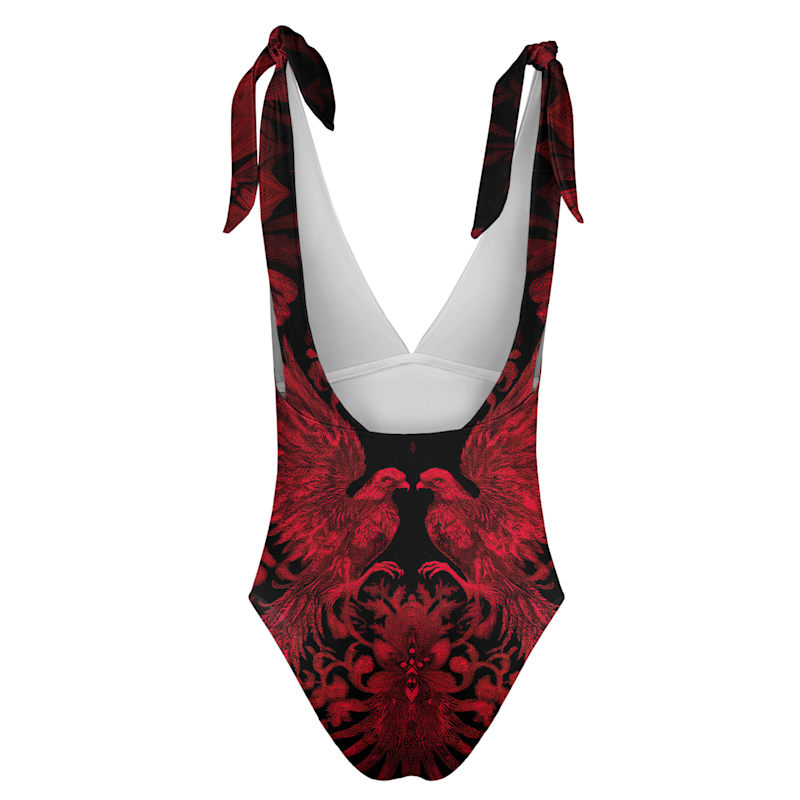 Thumbnail of Red Nocturne One Piece Swimsuit image