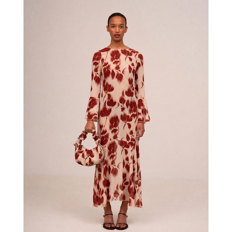 Thumbnail of Red Peony Flower Print Bag image