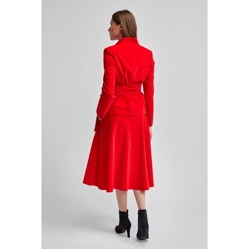 Thumbnail of Red Velvet Skirt image