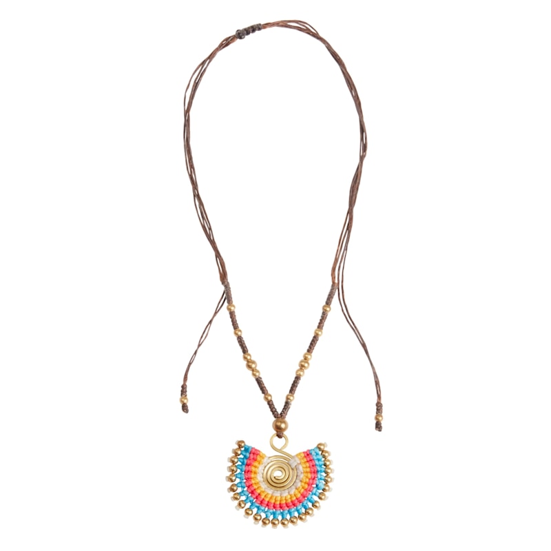 Thumbnail of Statement Necklace In Turquoise Mix image