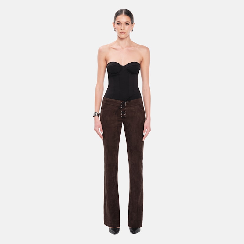 Thumbnail of Reese Black Corset Top image