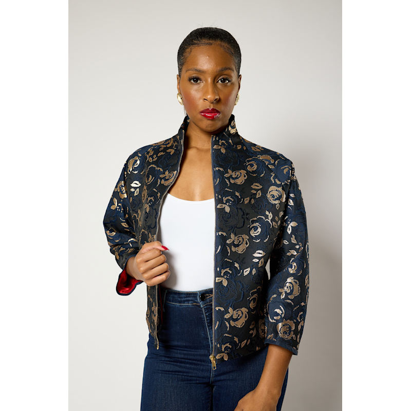 Thumbnail of Regal Azure Bloom Jacket image