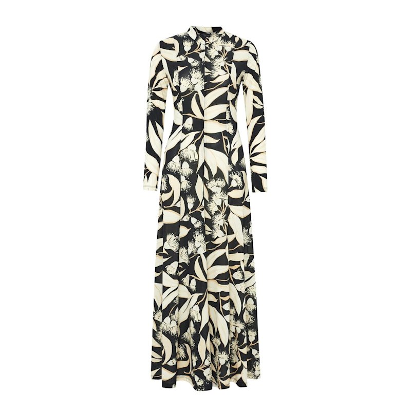 knee length dresses for ladies Desi Floral Maxi Dress | Women's Clothing