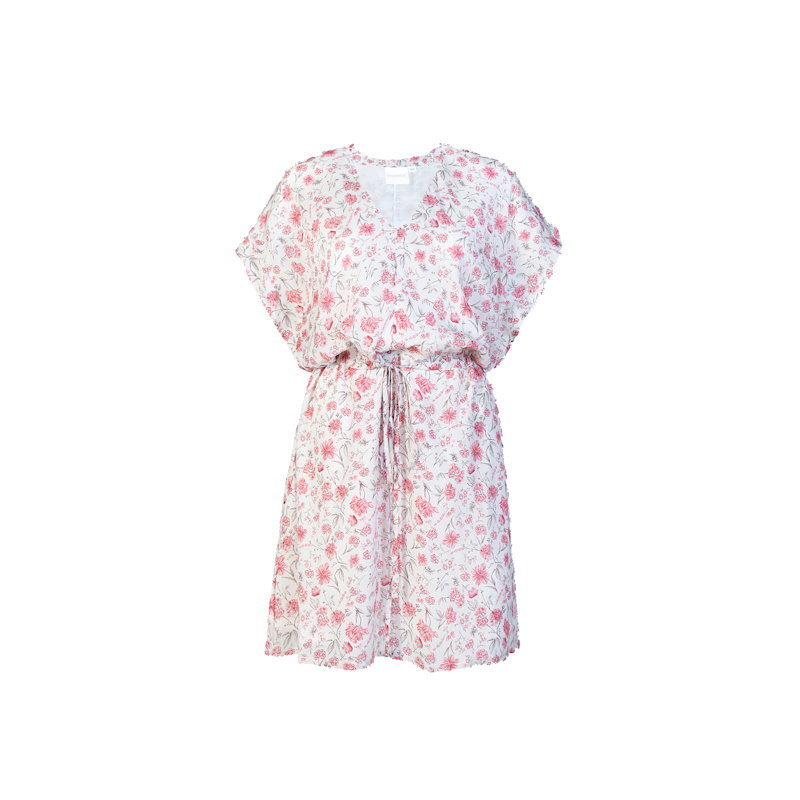 Thumbnail of Relaxed Drawstring Floral Dress image
