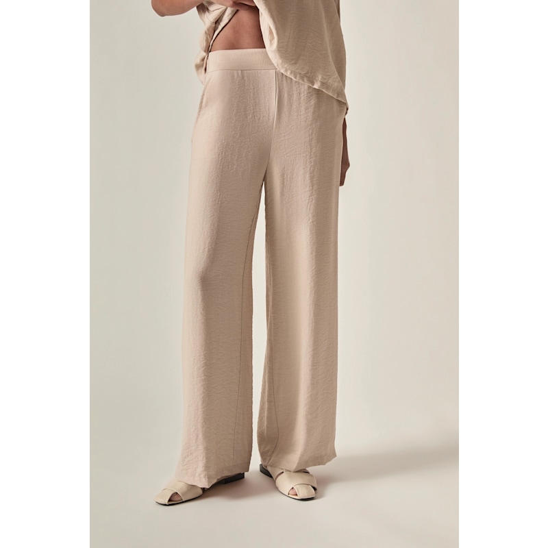 Thumbnail of Relaxed Pull-On Trousers – Oatmeal image