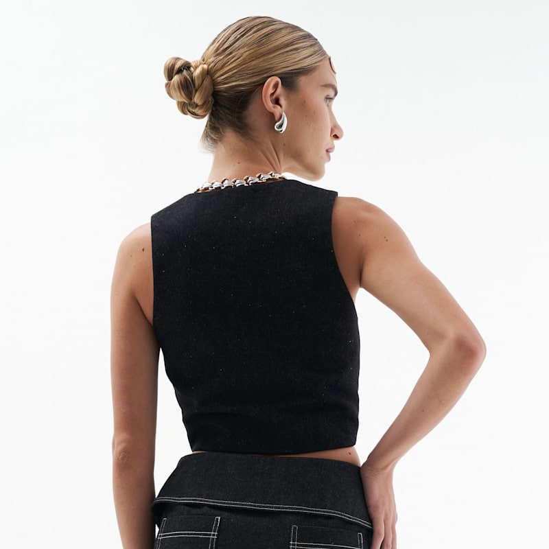 Thumbnail of Renata Denim Vest image