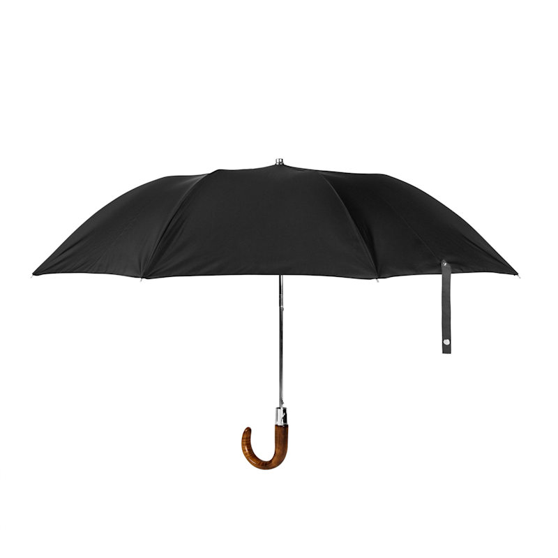 Thumbnail of British Folding Umbrella Black/Charcoal Grey image
