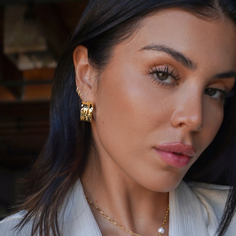 Thumbnail of Retro Waterproof  Earrings image