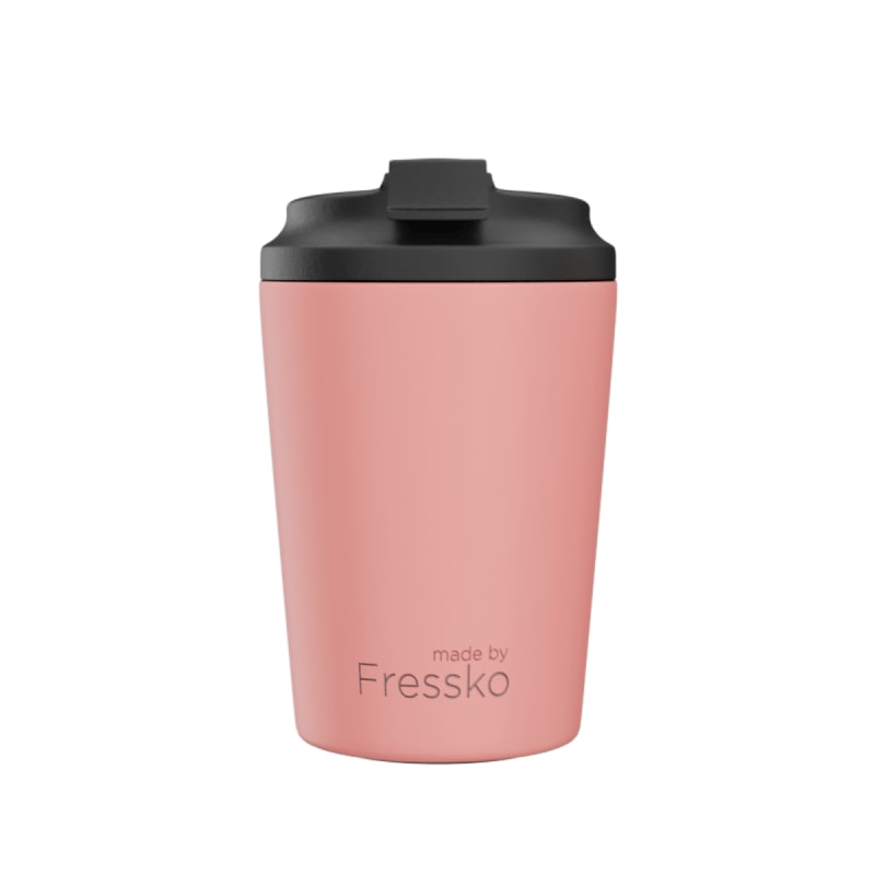 Thumbnail of Fressko Bino 8oz / 227ml Reusable Coffee Cup, Stainless Steel - Peachy image