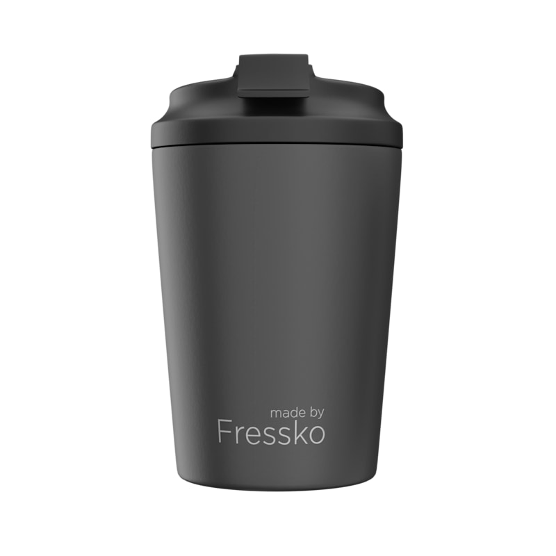 Thumbnail of Fressko Camino 12oz / 340ml Reusable Coffee Cup, Stainless Steel - Coal image