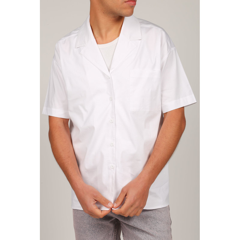 Thumbnail of Revere Box Collar Shirt White image