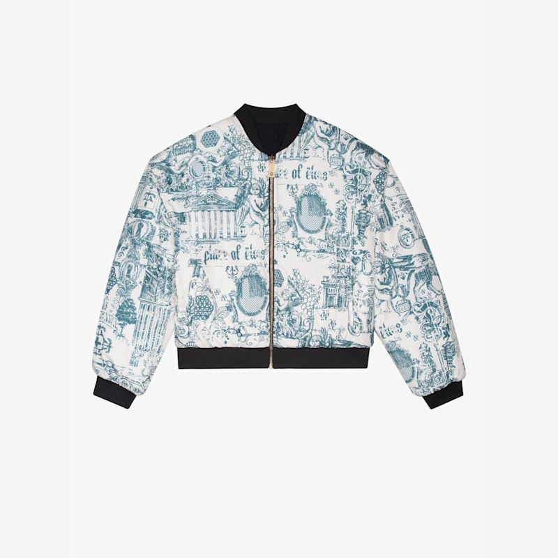 Thumbnail of Reversible Bomber Jacket In Black image
