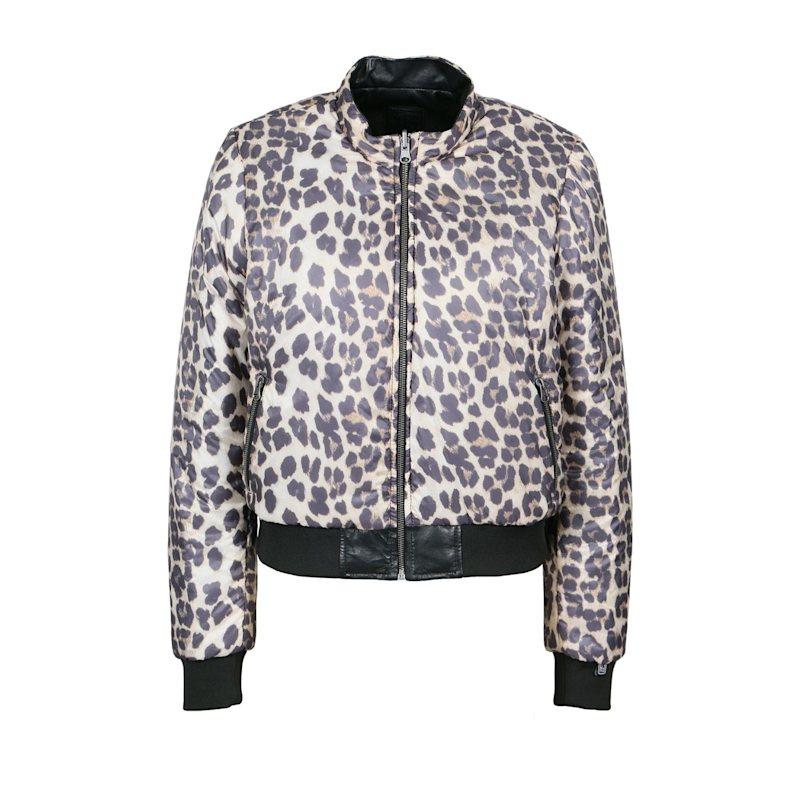 Thumbnail of Reversible Leather Bomber Jacket image