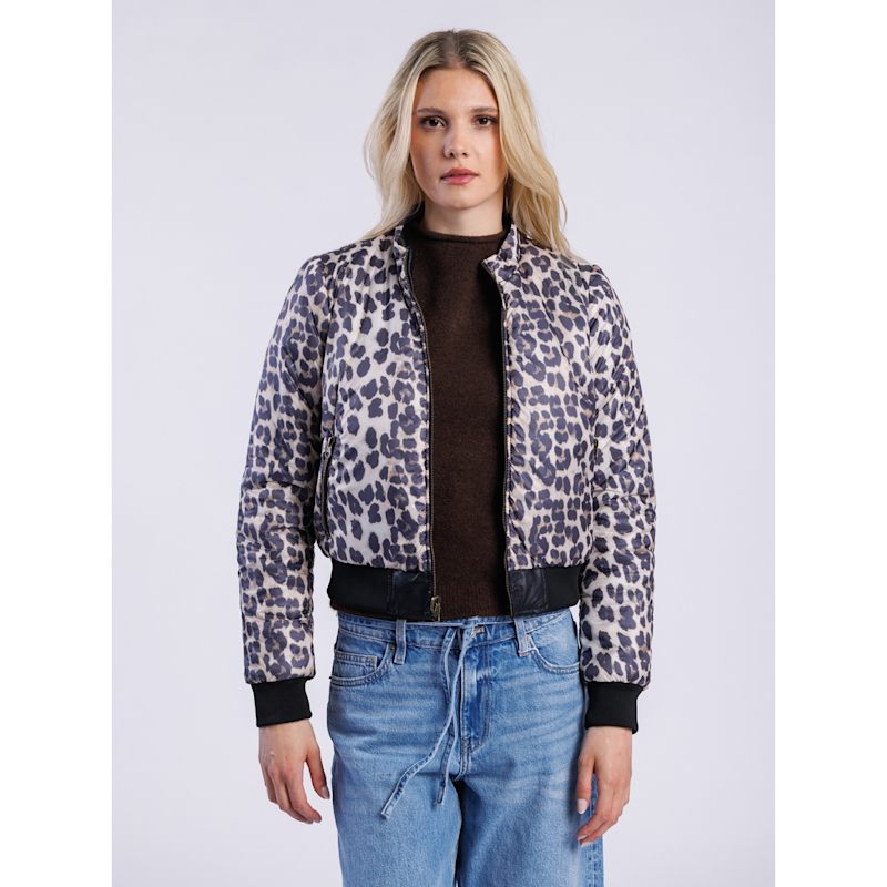 Thumbnail of Reversible Leather Bomber Jacket image