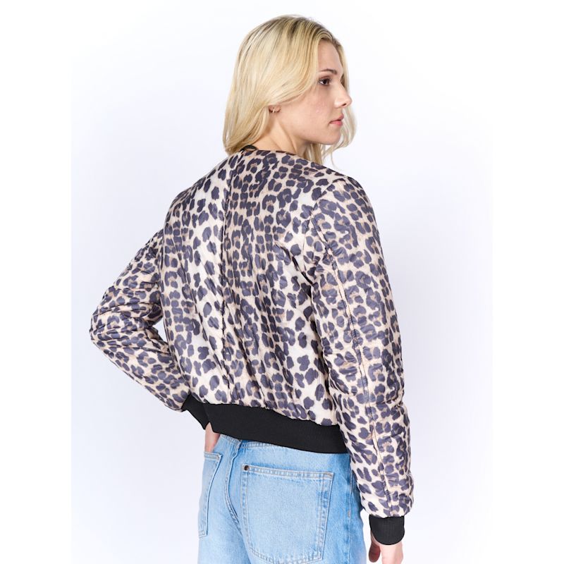 Thumbnail of Reversible Leather Bomber Jacket image