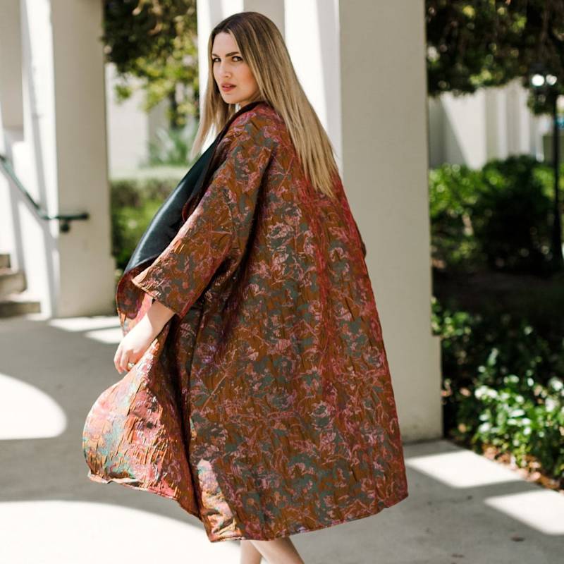 Reversible Opera Coat In Capriccio | byVINNIK | Wolf & Badger