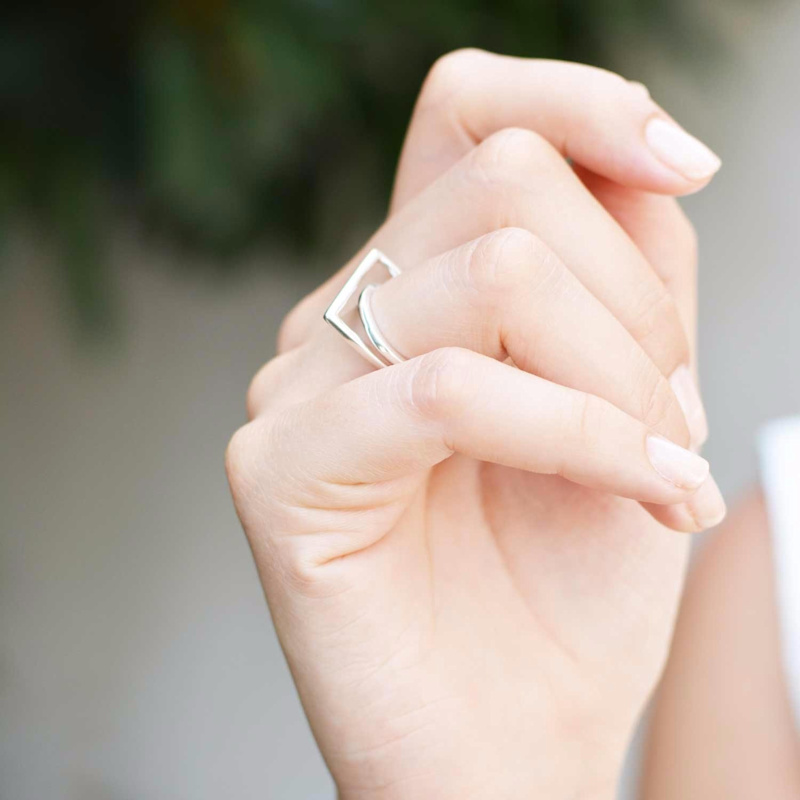 Thumbnail of Enigma Silver Ring image
