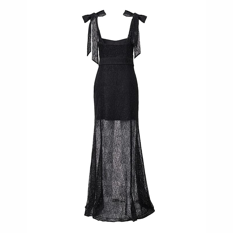 black flared maxi dress Alexia Admor Women's Solene Dress main image 1
