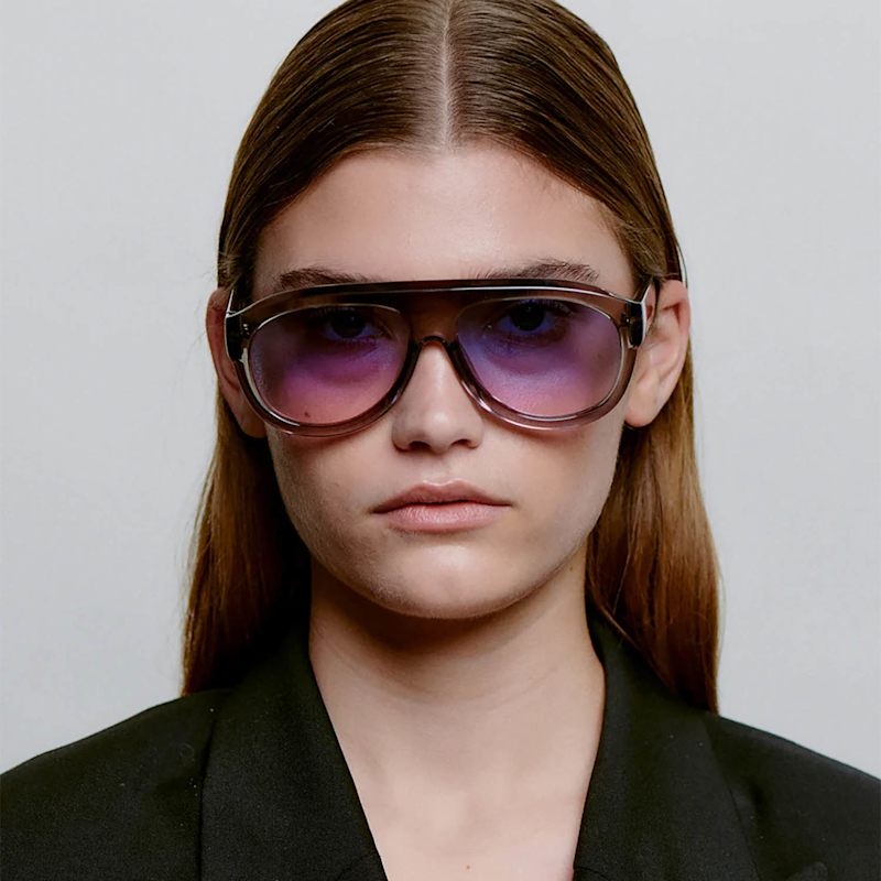 Thumbnail of Rio Sunglasses Grey Transparent image
