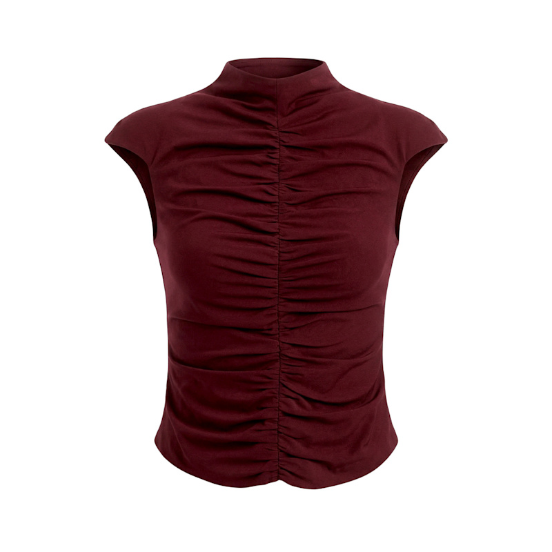 Thumbnail of Rita Burgundy Blouse image