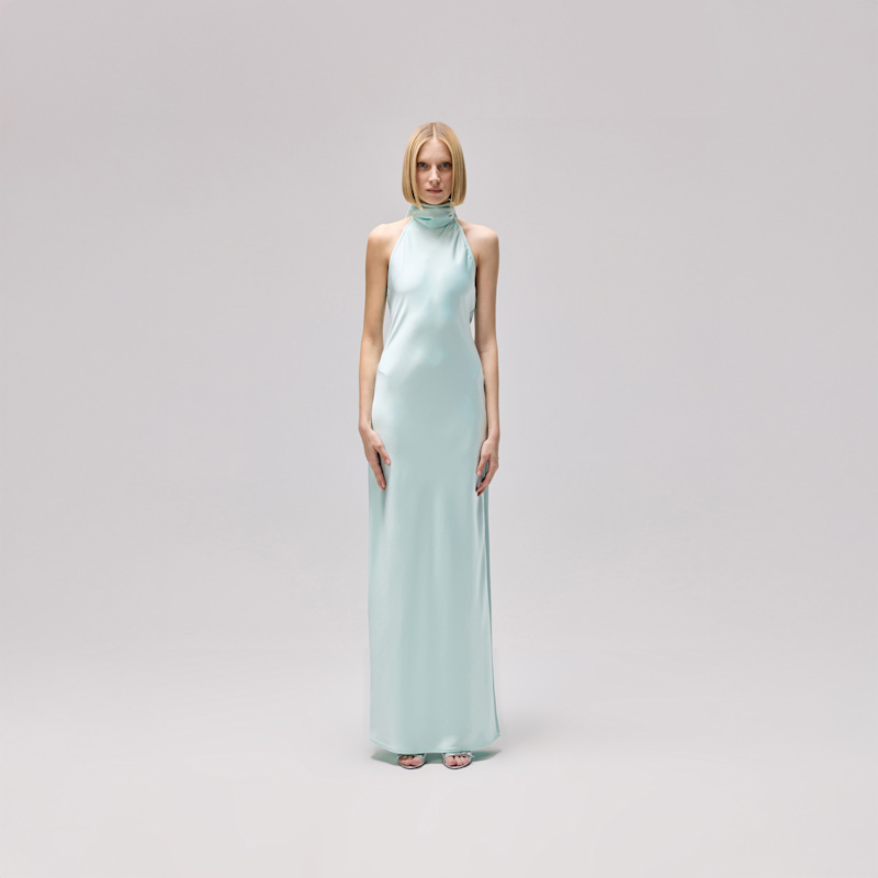 Herfetch Neutrals River Maxi Gown - Blue