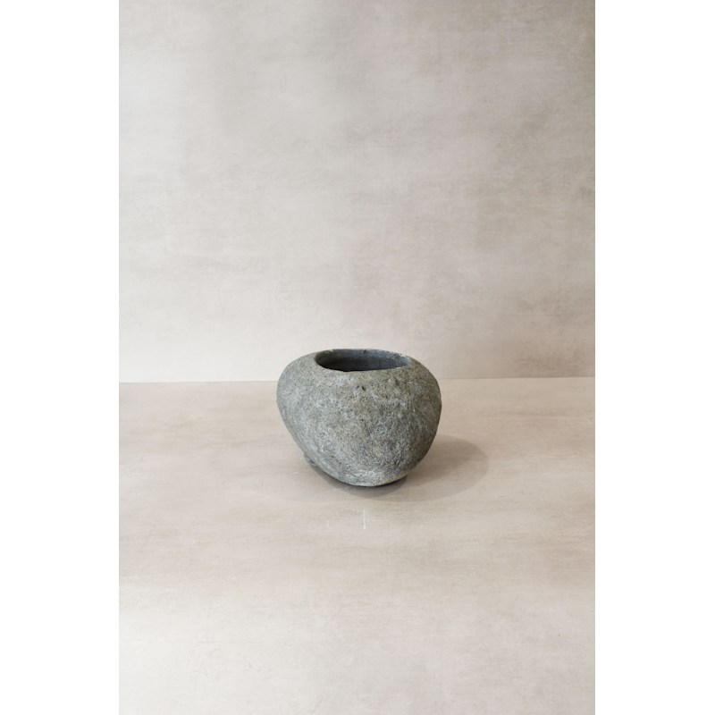 Thumbnail of River Stone Planter Pot No Ten image