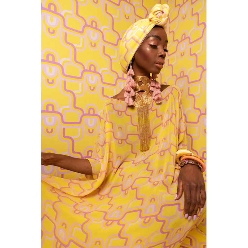 Thumbnail of Julia Clancey Madam Georgette Kaftan - Lydy Limon image