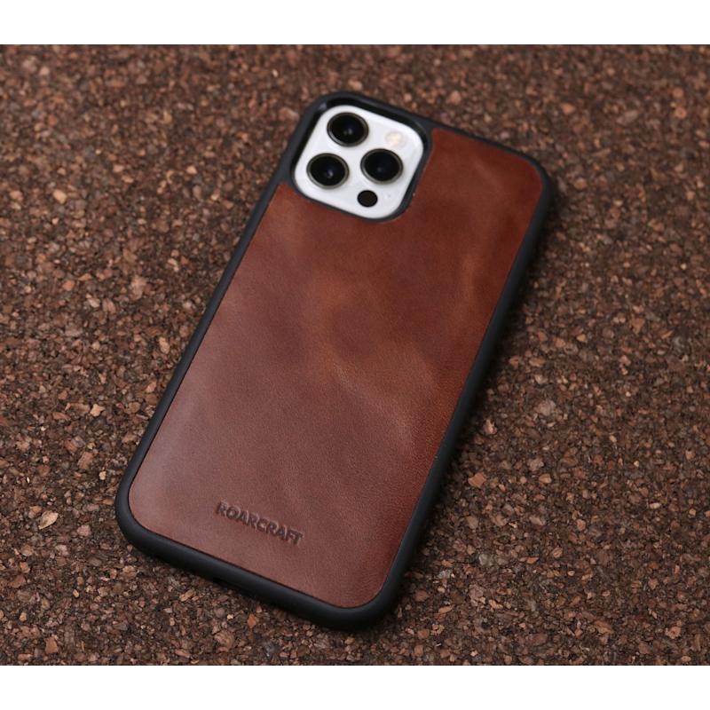 Thumbnail of Iphone Leather Case - Tobacco image