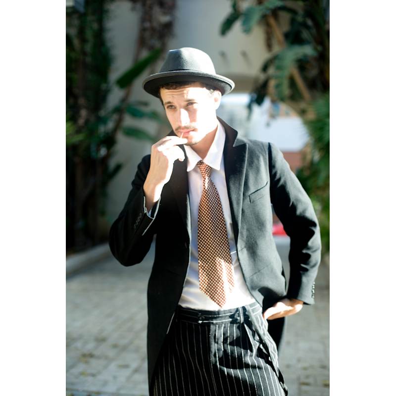 Classic Herringbone Trilby Stoffen Hoed by Lipodo - € 34,95