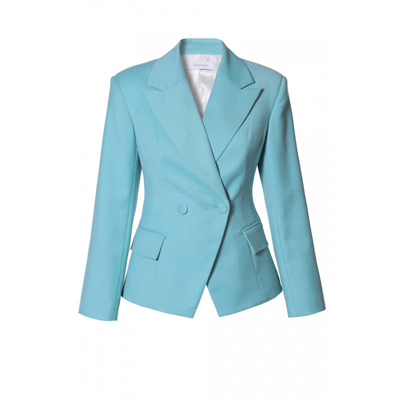 Thumbnail of Roksana How Blue Am I X Shaped Blazer image