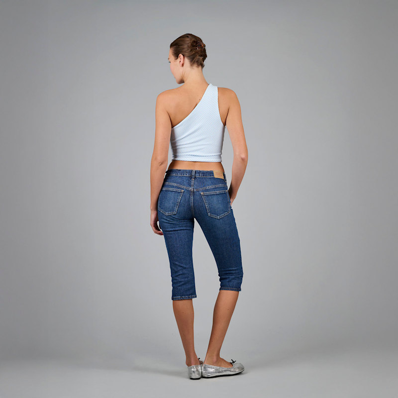 Thumbnail of Roller Girl Top - Light Blue / White image