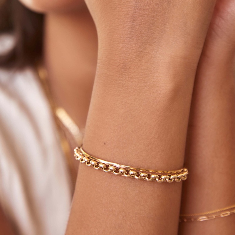 Thumbnail of Rolo Bracelet -  Yellow Gold image