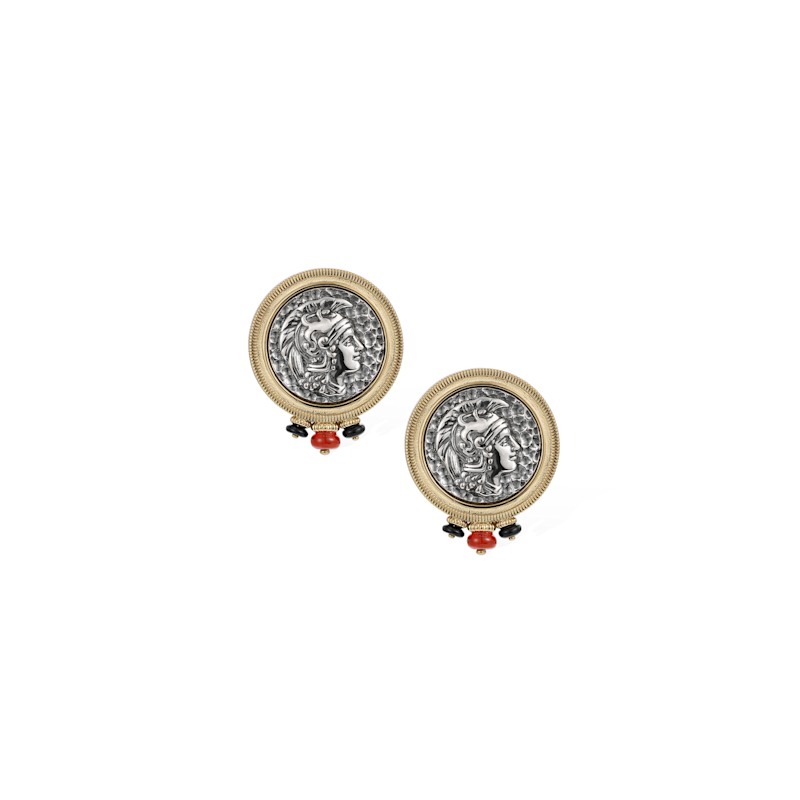 Thumbnail of Roman Coin Earrings image