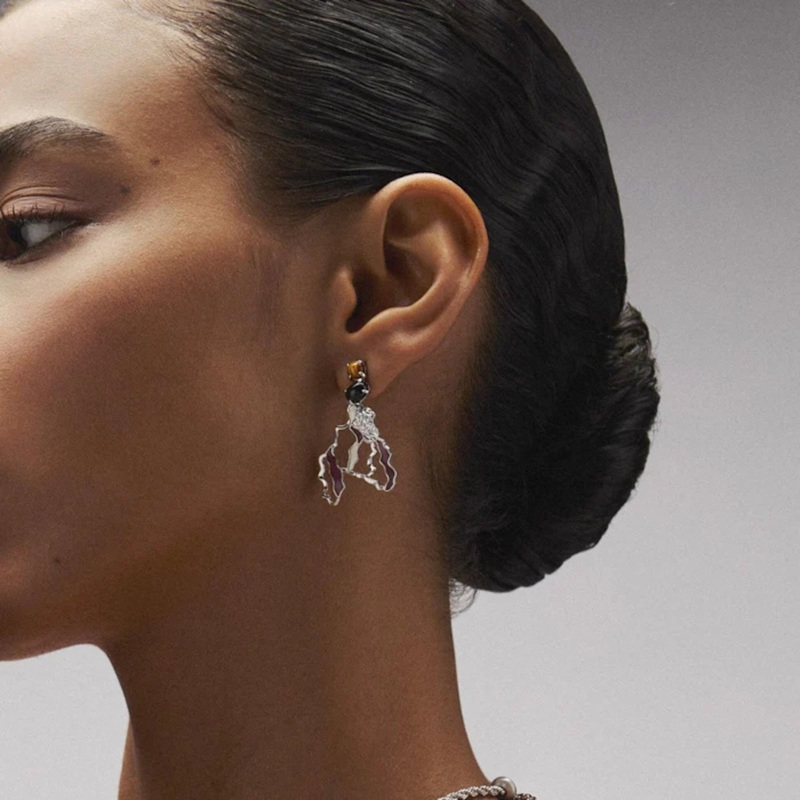 Thumbnail of Root Veil Earrings image