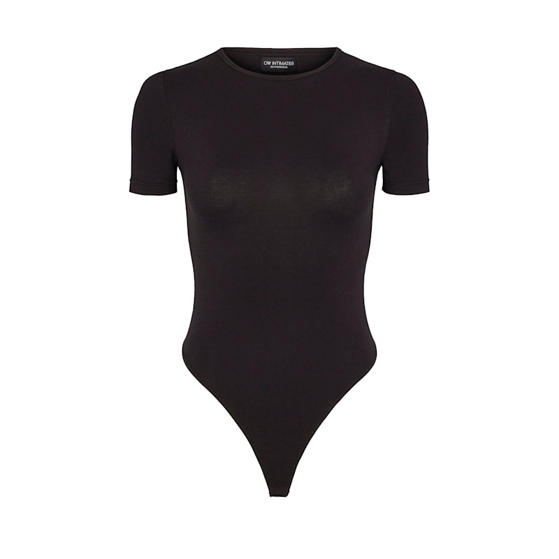 Thumbnail of Rosa Black Basic Bodysuit image